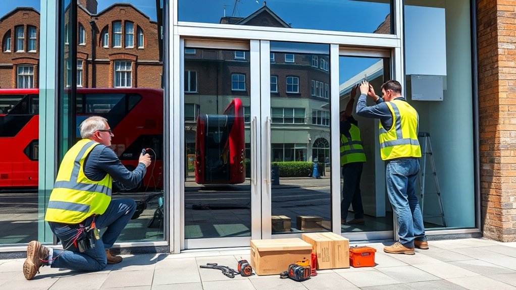Automatic Door Installation Thame