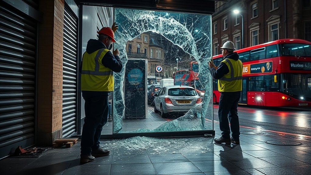 Emergency Shop Front Repair Thame