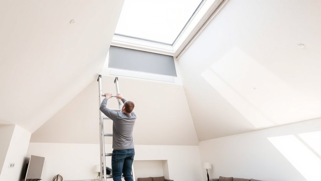 Skylight Blinds Installation Thame